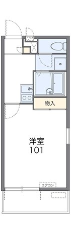 レオパレスホヌの物件間取画像